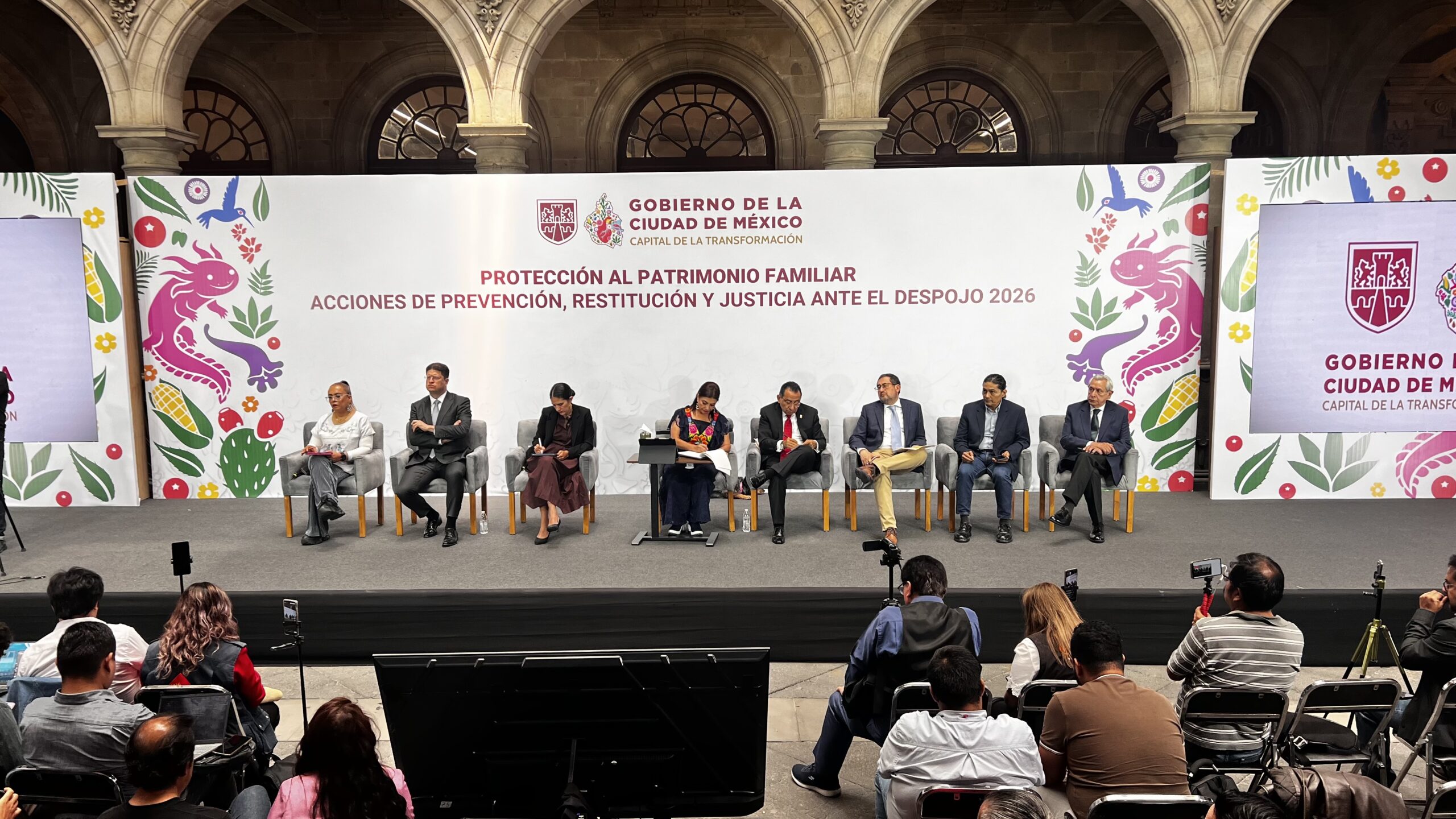 “En la Ciudad de México no habrá lugar para las redes de despojo”; anuncian estrategia integral para proteger el patrimonio familiar